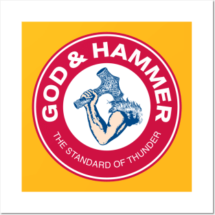 GOD & HAMMER Posters and Art